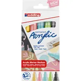 edding 5100 Acrylmarker medium 5er Set