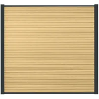 Fiberdeck Sichtschutzzaun WPC 0 x 0 cm Rot