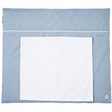 Nordic Coast Company Wickelauflage blau-grau 70x80 cm