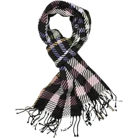 COLLEZIONE ALESSANDRO Italienischer Schal " Strisce " in braun | Gr.: onesize