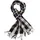 COLLEZIONE ALESSANDRO Italienischer Schal " Strisce " in braun | Gr.: onesize