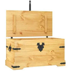 vidaXL Truhe Mexiko-Stil Kiefernholz 91x49,5x47 cm