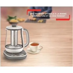 Tefal BJ551B10 Teekocher 1,5 l 1430 W Grau, Weiß