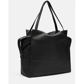 Liebeskind Berlin - Große Schultertasche aus Rindsleder - schwarz