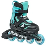 Rollerblade Microblade schwarz/hellblau 36,5-40,5