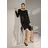 Madeleine Etuikleid Glamouröses Pailettenkleid Schwarz 48