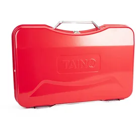 TAINO MOX Retro-Koffergrill Rot