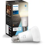 Philips Hue White E27 Lampe Einzelpack 1x1055lm, dimmbar, warmweißes Licht, steuerbar via App, kompatibel mit Amazon Alexa (Echo, Echo Dot)