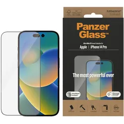 PanzerGlass iPhone 14 Pro AB mit Applicator, 3D-Touch fähig, transparent