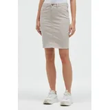 Soccx Jeansrock Damen Beige 40