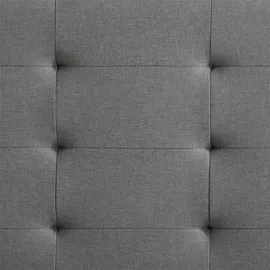 CARO-Möbel Nebraska 120 x 200 cm Grau