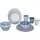 Bo-Camp Mix & Match Campinggeschirr Set 16-tlg. blau
