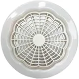 LOVIVER Deckenventilator mit Licht, Deckenventilator Licht, Beleuchtung Dimmbare Kronleuchterlampe, Deckenventilator mit Lampe, Ventilatorlampe für Wohnzimmer, Weiss