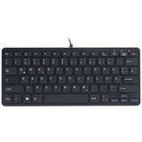 R-Go Tools Compact Tastatur DE schwarz (RGOECQZB)