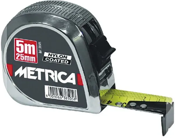 METRICA Rollbandmaß No Scratch EG-Prüfzeichen Genauigkeit II - 3 m