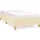 vidaXL Bettgestell 100 x 200 cm Creme