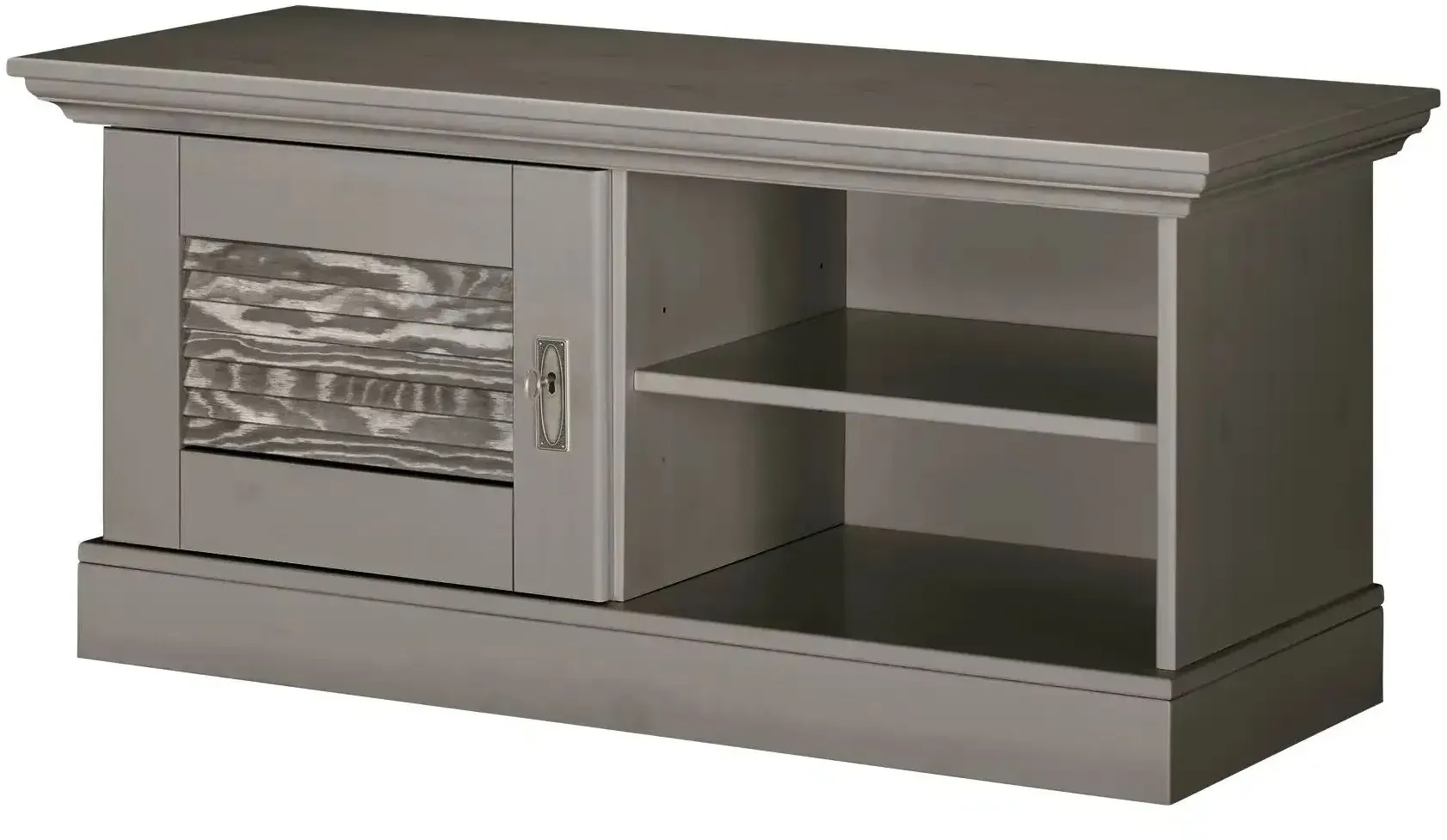 maison bleue Lowboard  Fancy , grau , Maße (cm): B: 118,5 H: 53,4 T: 48.0