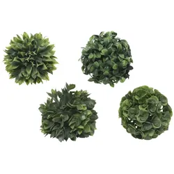 Dekopflanze Kugel - grün