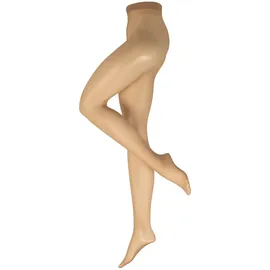 NUR DIE Feinstrumpfhose Transparent 6 Paare Beige M