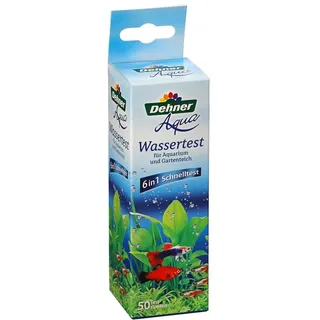Dehner Aquarium-Wassertest 50 Teststreifen