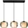OTTO home Tanissa 3-flg. Ø 20 cm schwarz