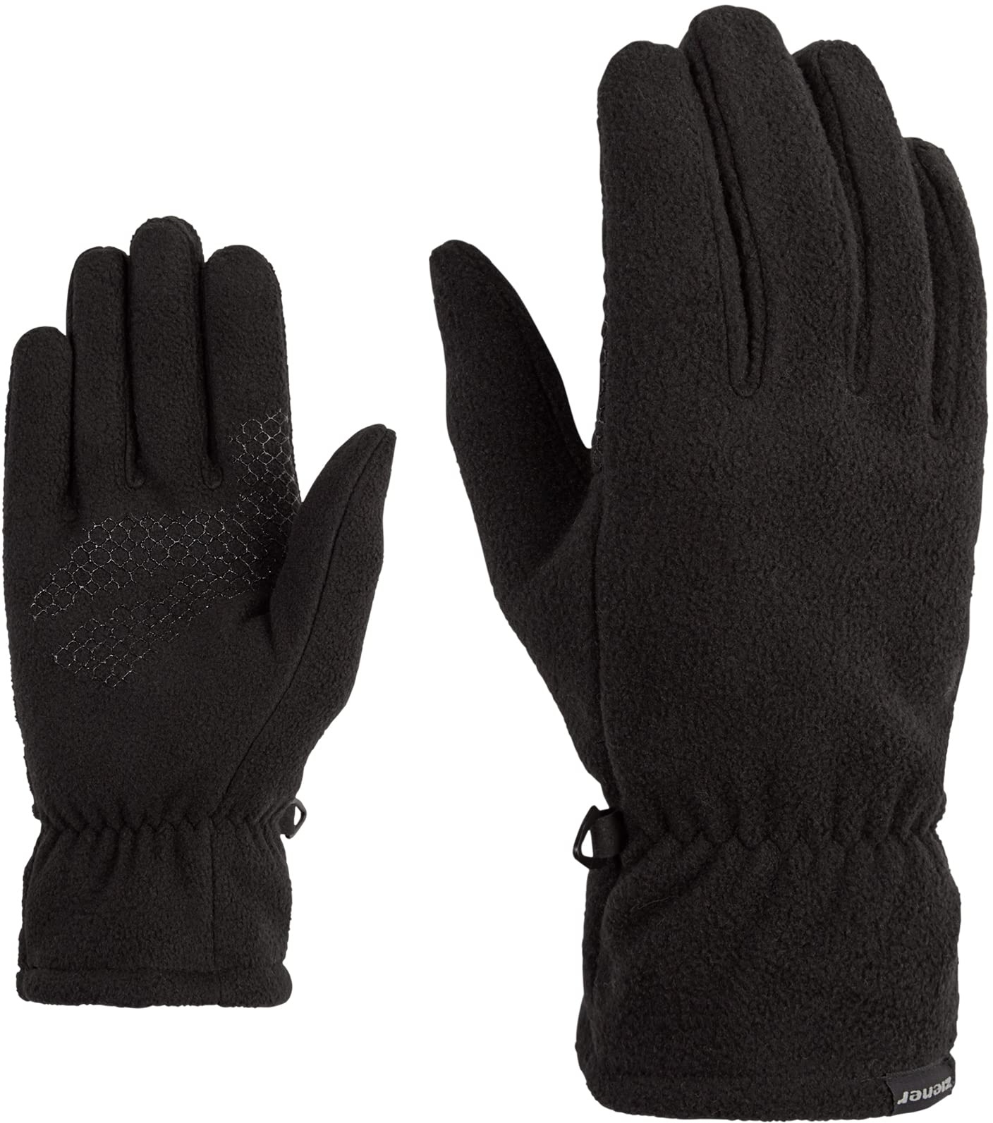 Ziener Herren IBERICO Freizeit- / Funktions- / Outdoor-Handschuhe | Fleece, atmungsaktiv, Black, XXL