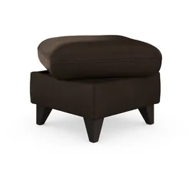 sit&more Stauraumhocker Mellum 58 x 48 x 58 cm Polyester Braun