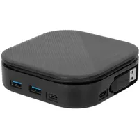 Targus Dual Hdpd Pass-thru Usb-c Dockingstation - Black
