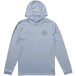 SALTY CREW WATERMARK HOODED LS Lycra 2025 blue fog - XXL