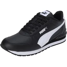 Puma ST Runner v4 Leder-Sneaker 01 black/white 44