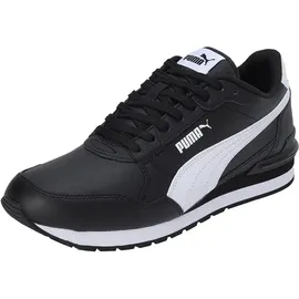 Puma ST Runner v4 Leder-Sneaker 01 black/white 44
