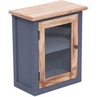 Woodkings Bad Hängeschrank Kansas grau - Grau