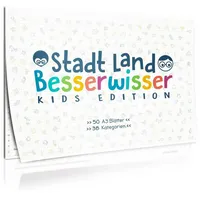 Goods+Gadgets Stadt, Land, Besserwisser Kids Junior Edition für Kinder
