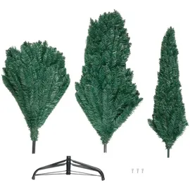 Gravidus Schmaler künstlicher Weihnachtsbaum grün 180 cm