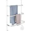 Badaccessoire-Set HEINE HOME, grau (chromfarben), Chrom, Badaccessoires-Sets