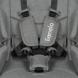 lionelo MERIL 2-in-1 Buggy Kinderwagen 0-48 Monate bis 22 kg, XXL-Babywanne bis 9 kg, große 360°-Geländeräder, Verstellen der Rückenlehne bis zur Liegeposition, Vollfederung, XXL-Verdeck