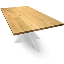 deluke Massivholzplatte Eiche ERIK 220 x 100 cm