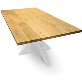 deluke Massivholzplatte Eiche ERIK 220 x 100 cm
