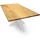 deluke Massivholzplatte Eiche ERIK 220 x 100 cm