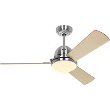 CasaFan Libeccio BN Deckenventilator kirschе/ahorn/wenge mit Licht inkl. Fernbedienung