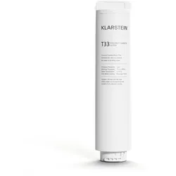 Klarstein PureFina T33-Filter Zubehör / Ersatz Sediment Carbon-Block-FilterWeiß
