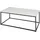 STOLKOM Sp.z.o.o. Couchtisch TAURI Schwarz/Weiß Marmor 120 x 46 x 60 cm