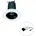 LED-Einbauleuchte 1 schwenkbar Kunststoff F02R09SM1830L55P
