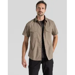 Kiwi Kurzarm Hemd beige 3XL