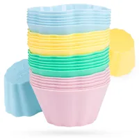 BackeFix Silikon Muffin Backförmchen bunt (24St)