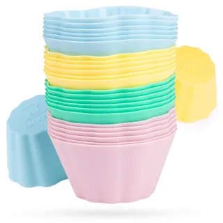 BackeFix Silikon Muffin Backförmchen bunt (24St)