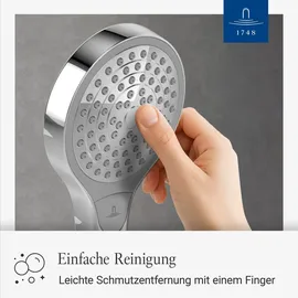 Villeroy & Boch Verve Showers Handbrause 3 Strahlarten