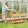 Outsunny Hochbeet 110 x 46 x 76 cm Naturholz