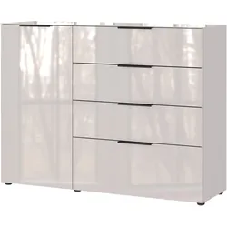 Tchibo - Sideboard »Oakland« - 134x102x42cm - Holz / Glas