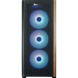 Kiebel kiebel.de Gaming PC Wooden V AMD Ryzen 5 5500, 32GB DDR4, AMD Radeon RX 7600 8 GB, 1TB SSD, Windows 11, Gaming PC